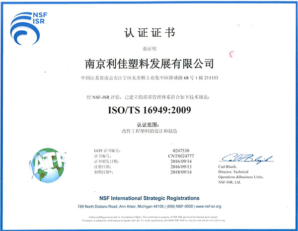 ISO/TS16949:2009